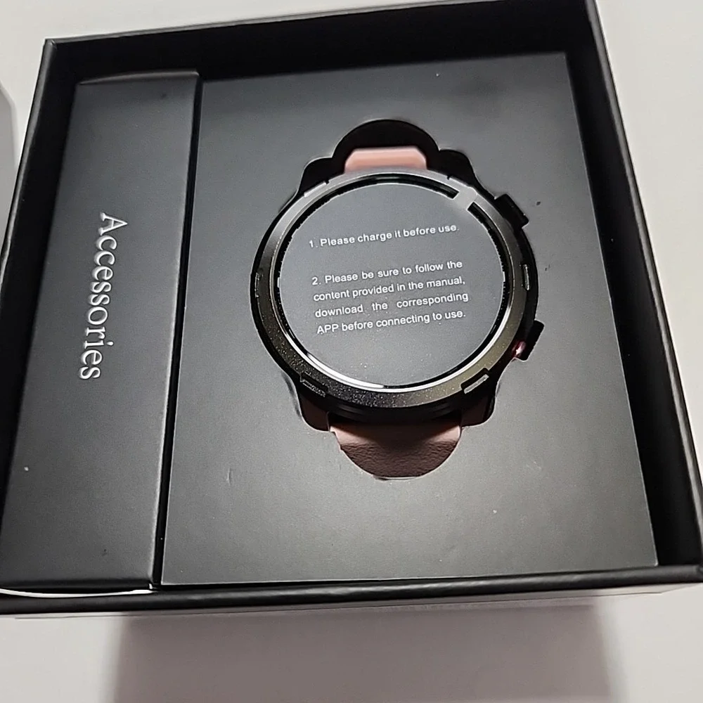 SOUYIE Smart Watch Women Sleep/Heart Rate Monitor Fitness tracker Android Apple